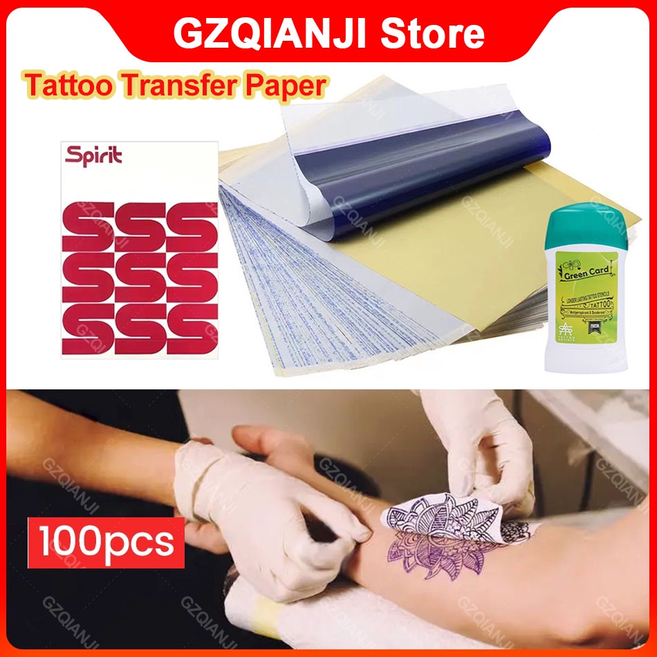 Professional Temporary Tattoo Stencil Maker 4 Ply Transfer Paper Thermal Copier Paper Supplies 5098