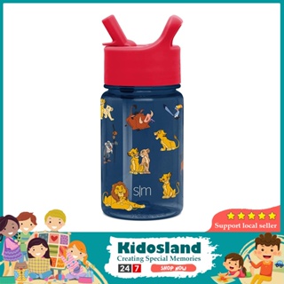 Disney Princesses 12oz Plastic Tritan Summit Kids Water Bottle with Straw -  Simple Modern