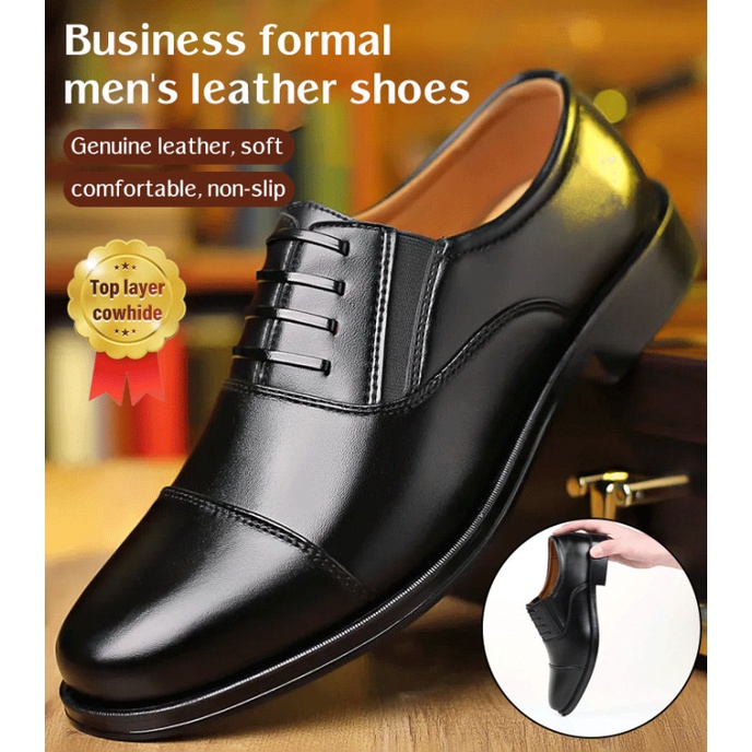 Mens formal hot sale shiny shoes