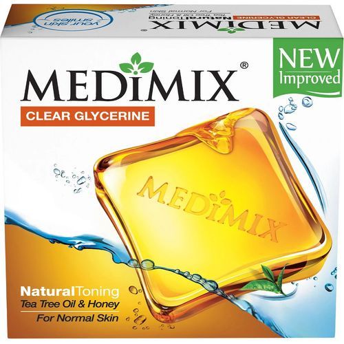Medimix Clear Glycerine Tea Tree Oil Honey Glycerine Soap 100g Shopee