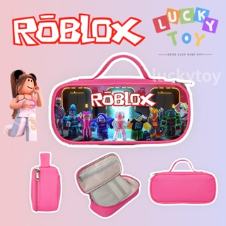 Toyella New Roblox Game 3-Piece Large Capacity Backpack 3style Pencil case  
