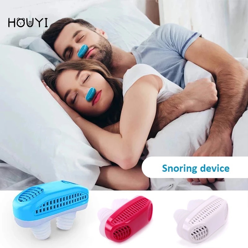 Silicone Anti Snoring Device Nose Clip Silencer/ Relieve Nasal ...