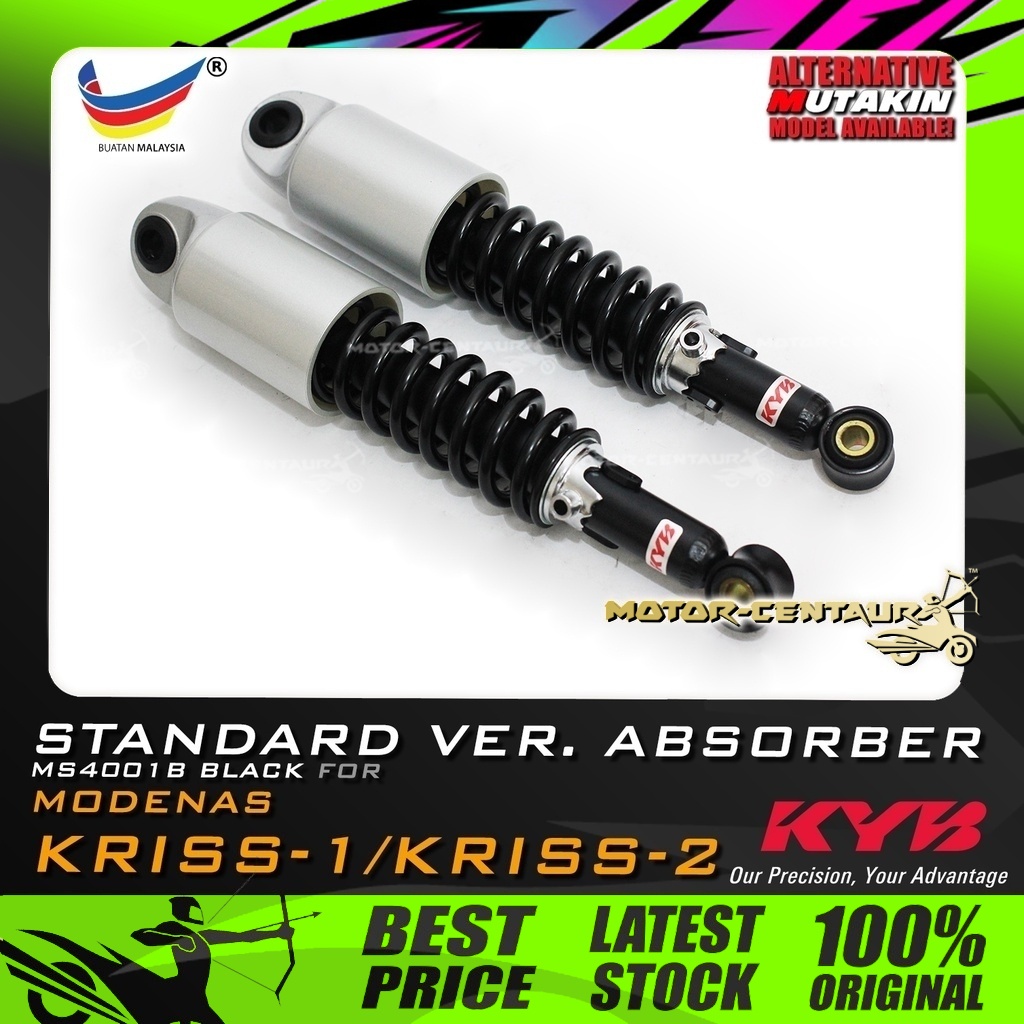 Kyb KAYABA REAR SHOCK ABSORBER MS4001B MS4001 B MODENAS KRISS 110 1.2