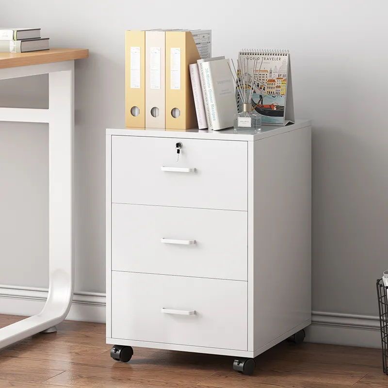 Office File Cabinet Removable Storage Table Low Cabinet with Lock ...