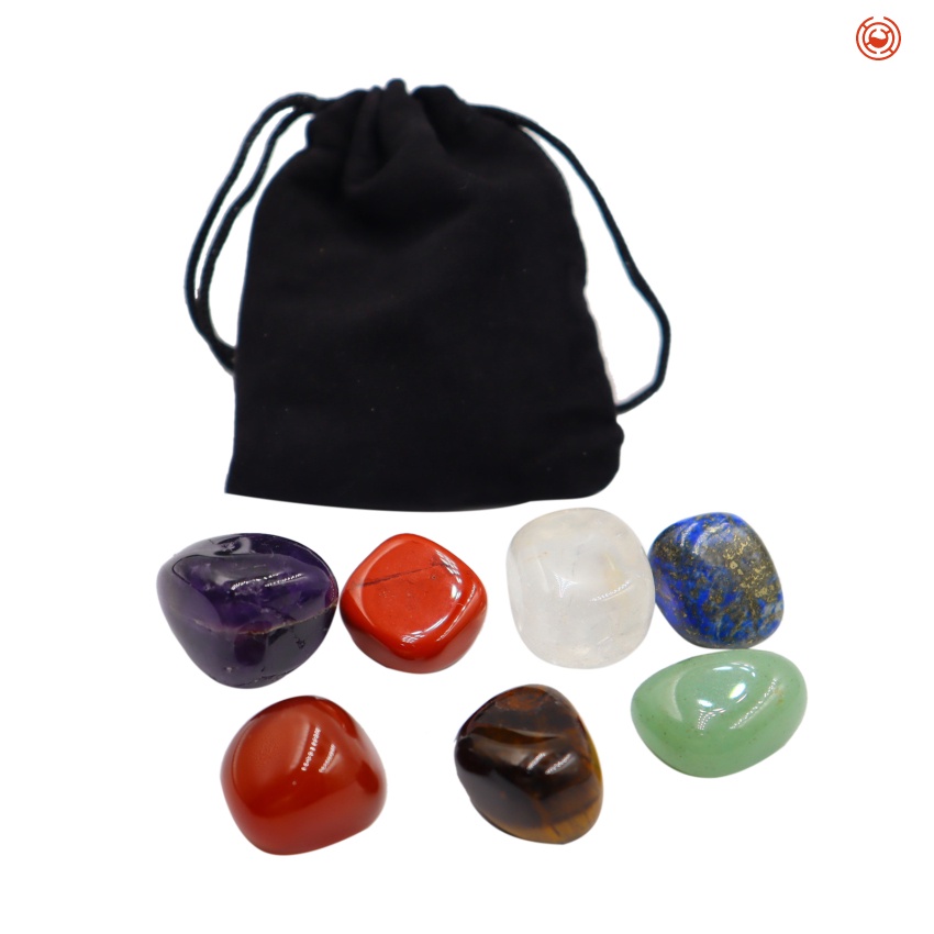 Chakra Healing Crystals Set Natural Gemstones for Anxiety Relief ...