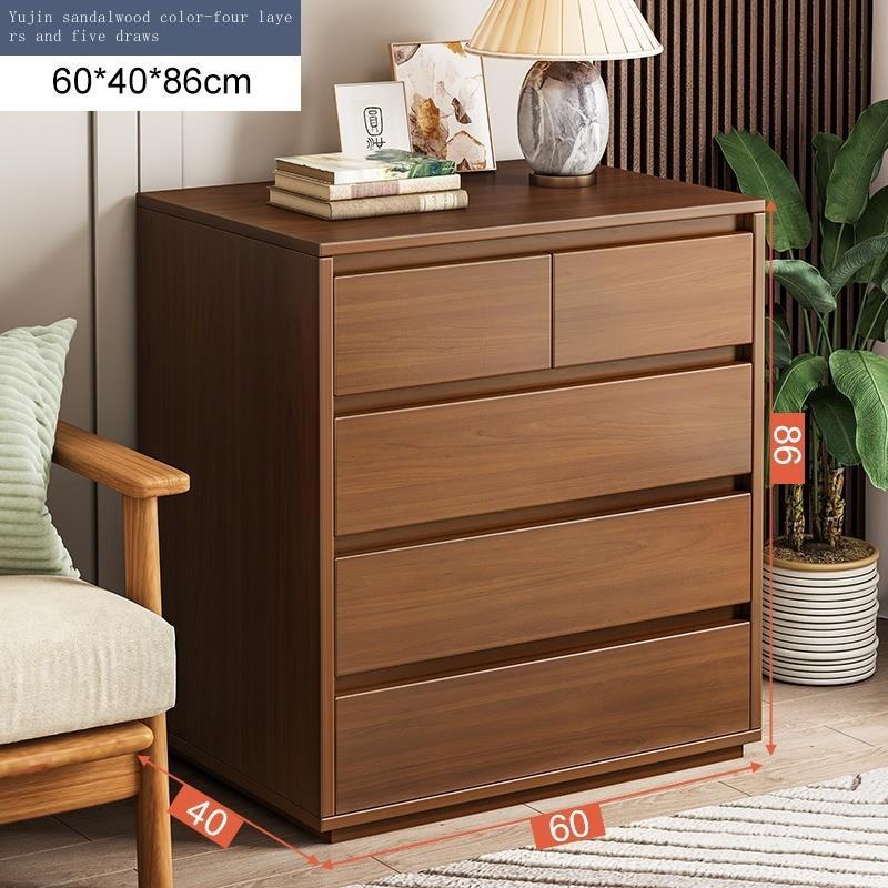 Cheap + Fast Chest of drawers storage cabinet solid wood color simple ...