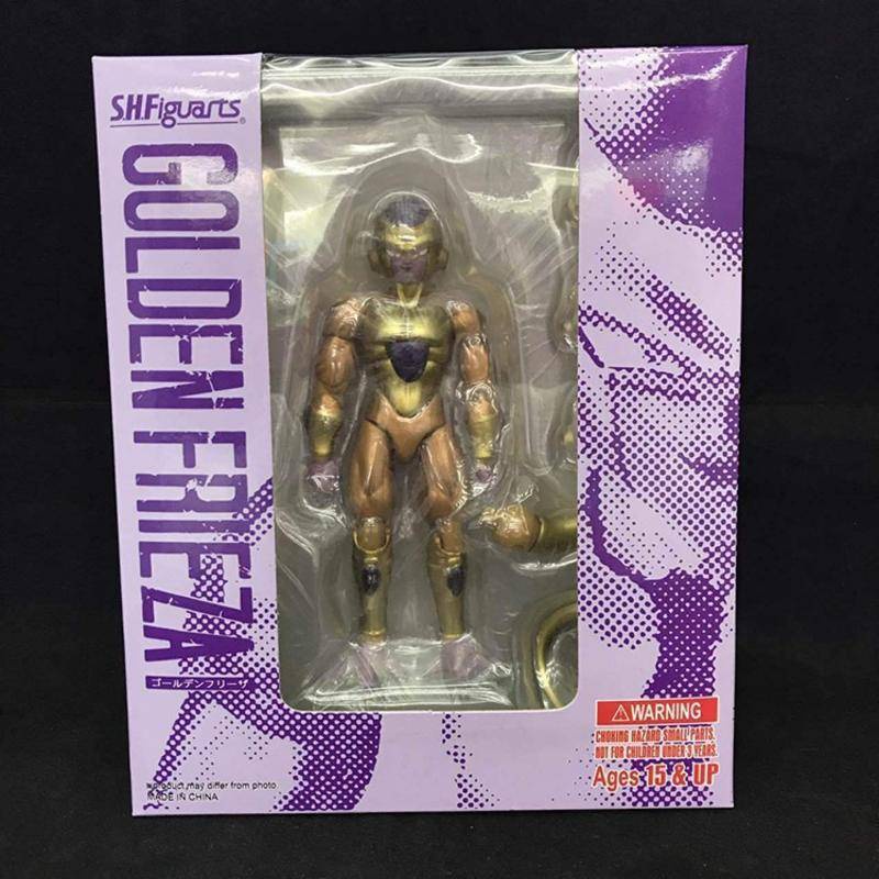 SHF Golden Frieza Gold Hands-On Office Doll Decoration Model Box ...