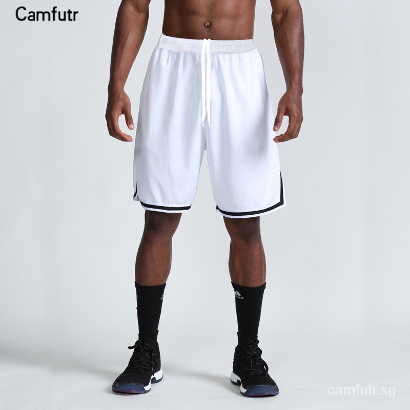 Men in basketball on sale shorts