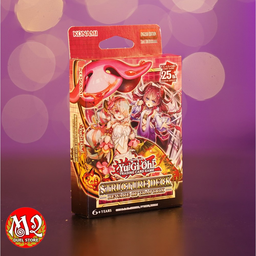 Yugioh Beware Of Traptrix Structure Deck Card Box - Genuine Konami -  Imported from UK UK | Shopee Singapore