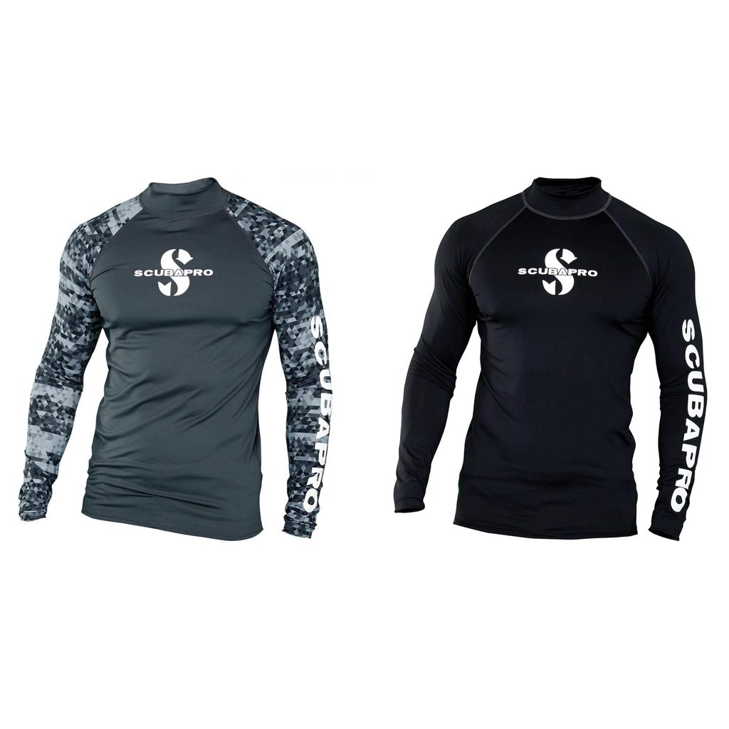 Scubapro UPF 50 Rash Guard Long Sleeve Men Diving Wetsuit Shopee