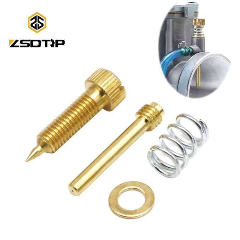 Zsdtrp Motorcycle Carburetor Adjustable Power Jet Pwk Carburetors Adjusting Screws For Mm