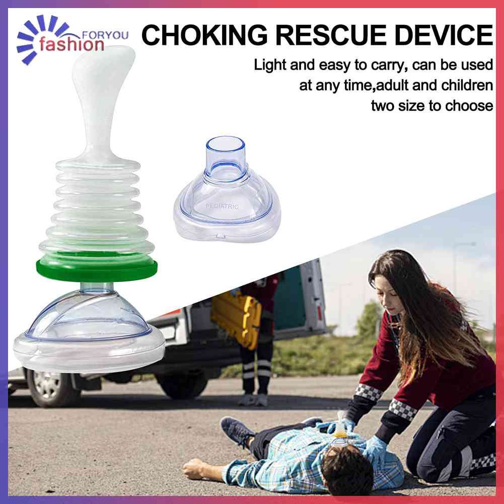 Fa Choking Asphyxia Device CPR First Aid Breathing Mask Cardiopulmonary