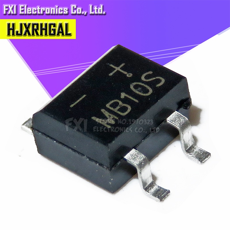 20PCS MB10S SOP-4 1000V 0.5A bridge rectifier new original | Shopee ...