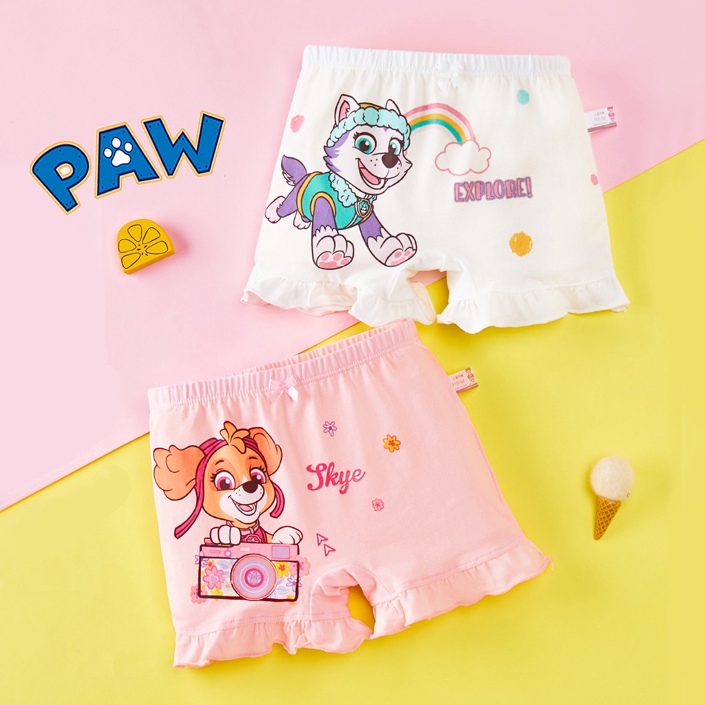 PAW Patrol Girls Underwear Class A Pure Cotton Safety Pants 238 Years