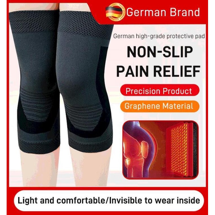 German Hot Compresses Knee Pad Warm Sports Knee Pads Breathable and