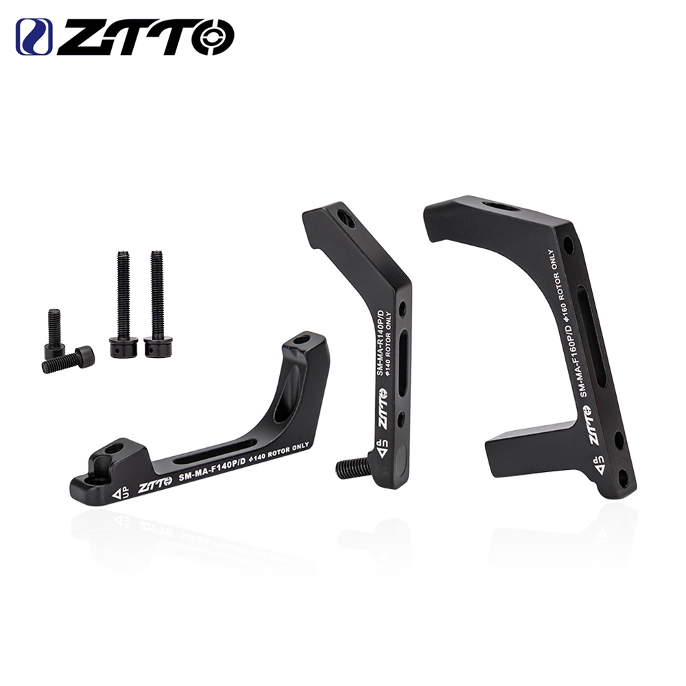 ZTTO Disc Brake Adaptor Gravel Bike Flat Mount to Post Mount PM Adapter ...