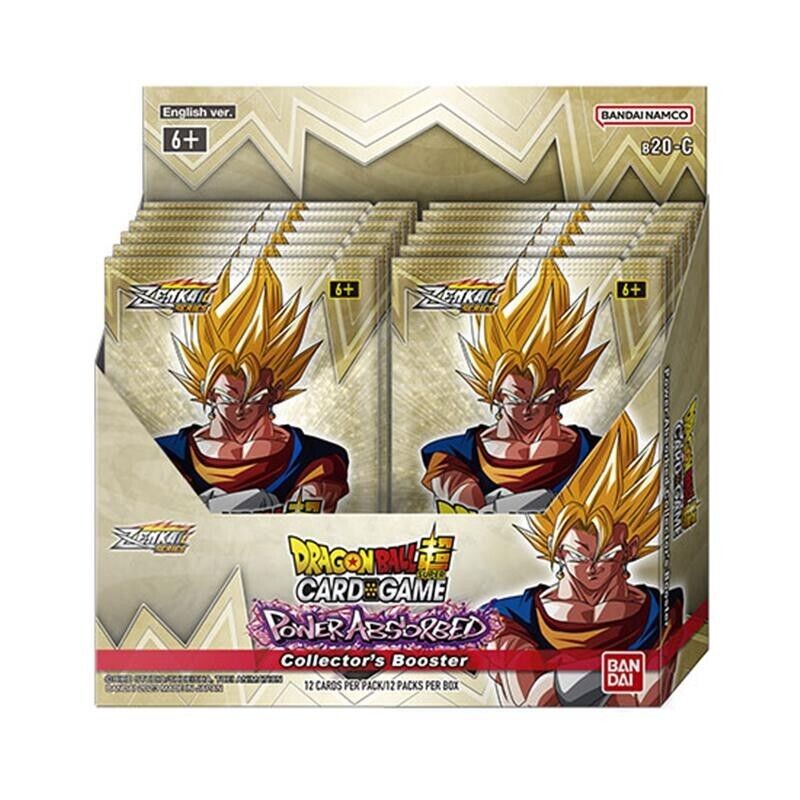 Dragon Ball TCG Super Card Game Collector Booster Box ZENKAI Series Set