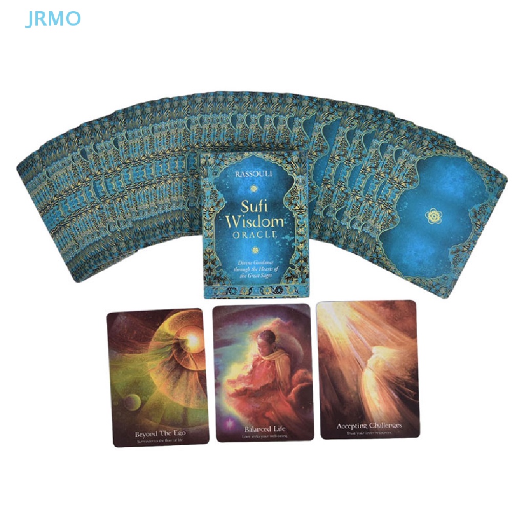 JRMO Sufi Wisdom Oracle Cards Tarot Cards Playing Cards A 44Cards Deck