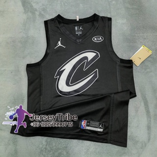 Youth Cleveland Cavaliers #23 LeBron James Black Swingman 2018 All-Star  Jersey