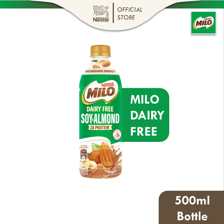 MILO Dairy Free Soy & Almond 500ml | Shopee Singapore