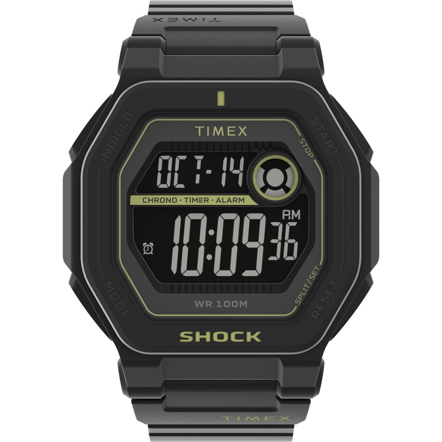 Timex Command Encounter 45mm Resin Strap Watch - Black/Black Resin ...