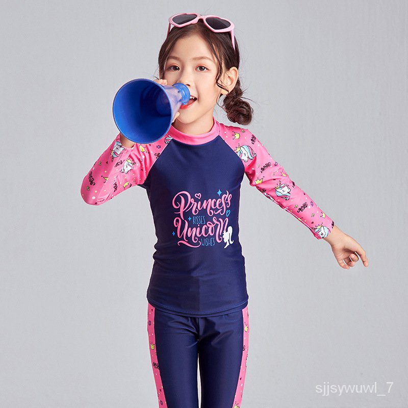 Girls sun sale protection suit