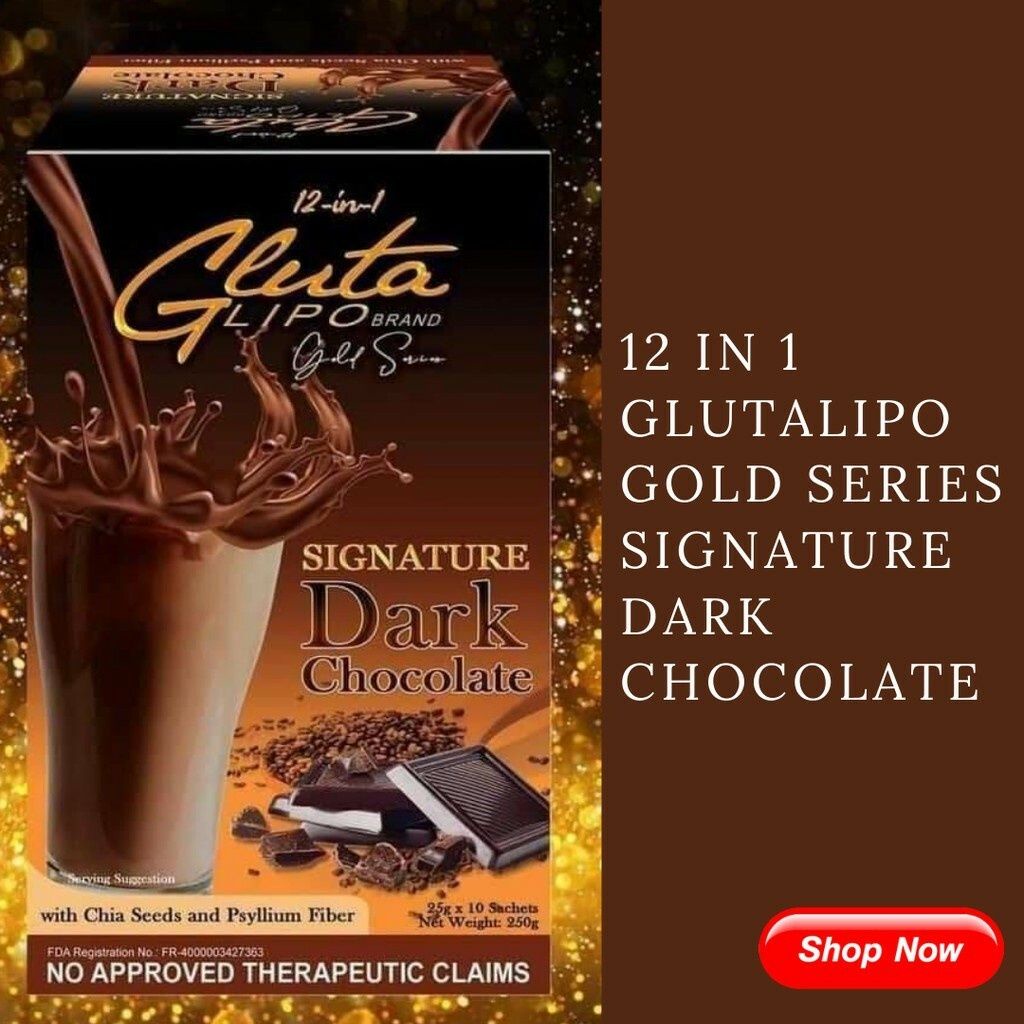 Gluta Lipo Dark Chocolate - Filipino Favorite