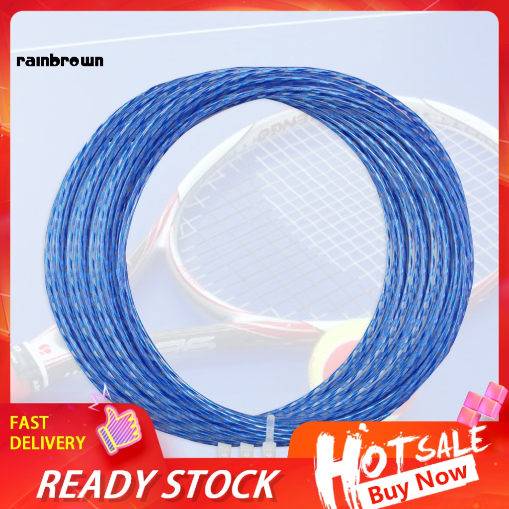1.30mm High Elasticity Multifilament Tennis Rackets String Line for Training Shopee Singapore