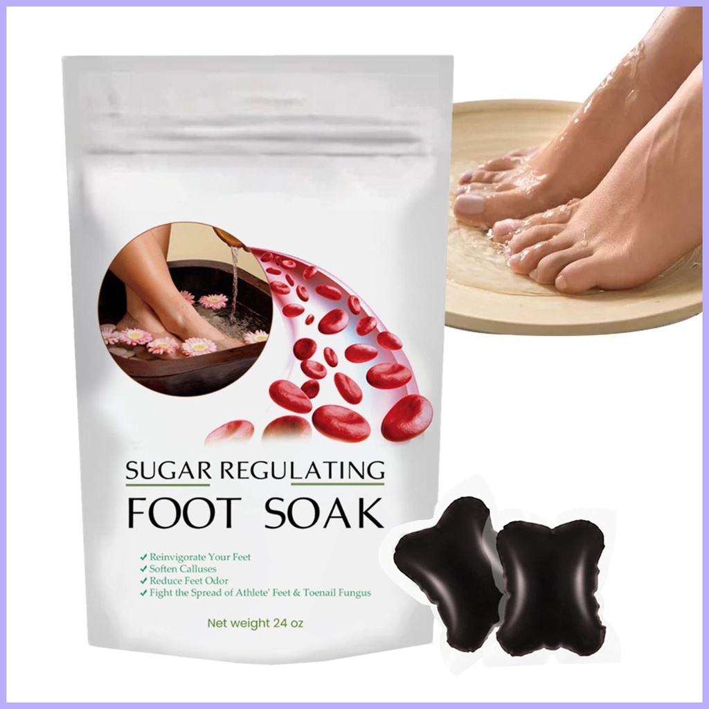 10pcs Sugar Regulating Foot Soak Sugar Control Body Waste Drainage Foot