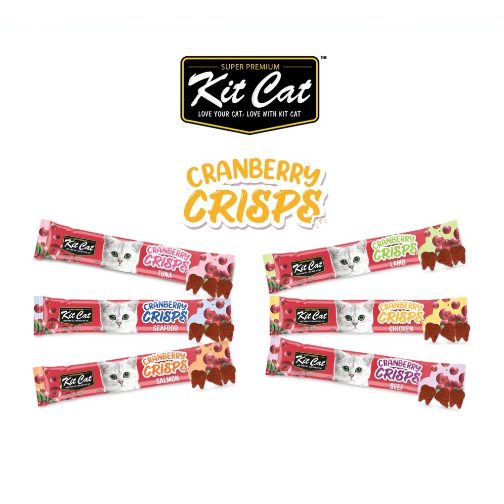 Kit Cat Cranberry Crisps Cat Treats 20g Shopee Singapore