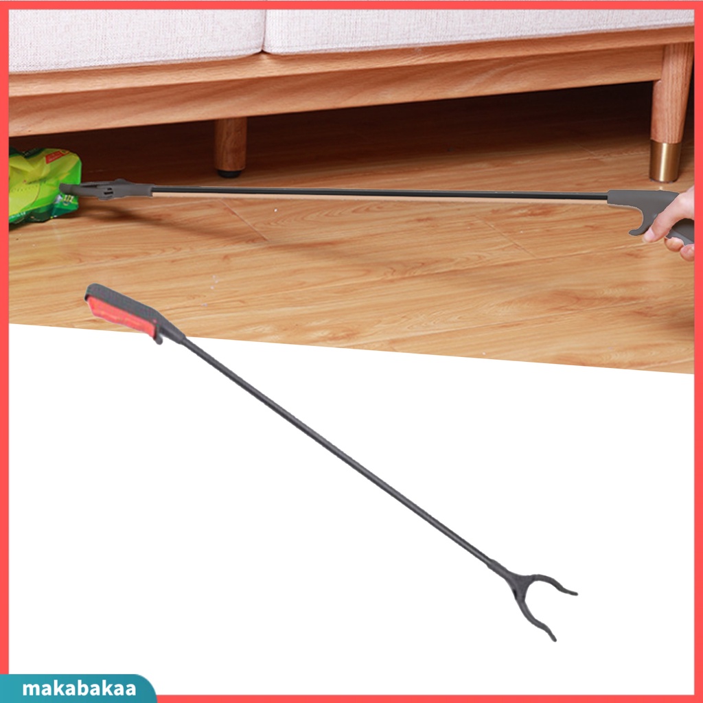 [makabakaa] Grabber Tool LongHandle Picker Garbage Tong Picking Clamp