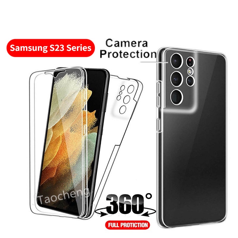 360 Full Body Phone Case For Samsung Galaxy S24 S23 S22 S21 Plus Ultra