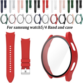 Case For Samsung Galaxy Watch 6 Screen Protector 40mm/ 44mm, 2pcs Hard Pc  Cases Protective Screen Full Cover Bumper For Galaxy Watch 6