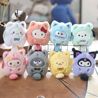 Ellen Sanrio Cat Cinnamoroll Kuromi Melody KT Plush Dolls Gift For Girls Bag Pendant Stuffed Toys For Kids Keychain Shopee Singapore