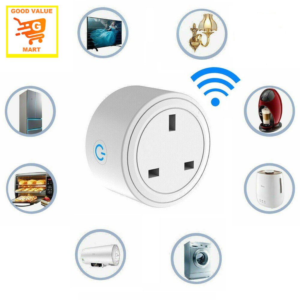 Smart WIFI Plug Socket Power Switch APP Remote Control Timer Home