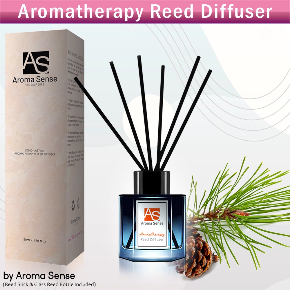 Aroma Sense Pine Needle Aromatherapy Reed Diffuser (50ml), use for