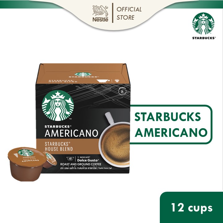 STARBUCKS House Blend Americano by NESCAFE Dolce Gusto® coffee