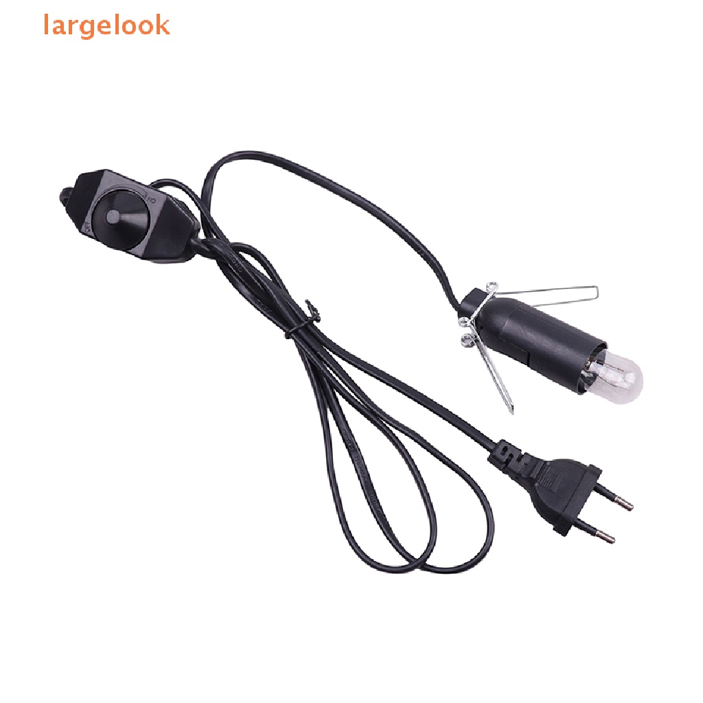 [largelook] 1.5m Power Cord Cable with Dimmer ON OFF Switch for Salt