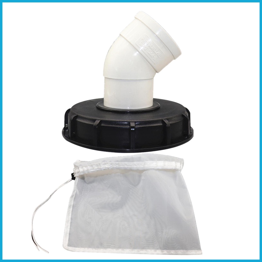 IBC Tote Drain Filter IBC Tank Filter Kit 4590 Elbow Garden Hose