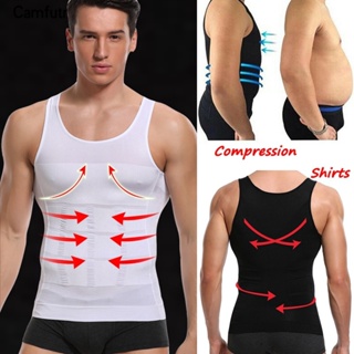 Ionic Shaping Vest Body Shaper Vest Compression Tank Top Men