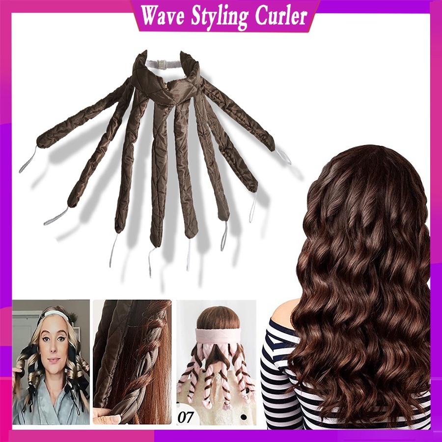 Octopus Diy Hair Curlers Overnight The Octocurl Heatless Hair
