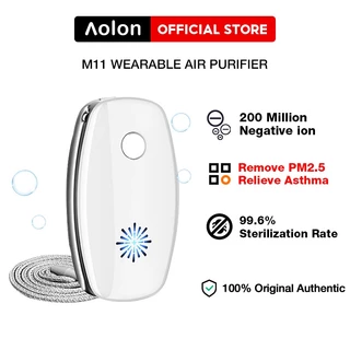 Aolon M11 200million Negative Ion Air Purifier ionizer Necklace Mini Personal air purifier Remove PM2.5 Low Noise