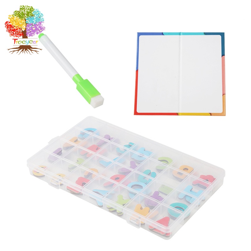 Magnetic Letters and Numbers with Magnetic Board and Storage Box ...