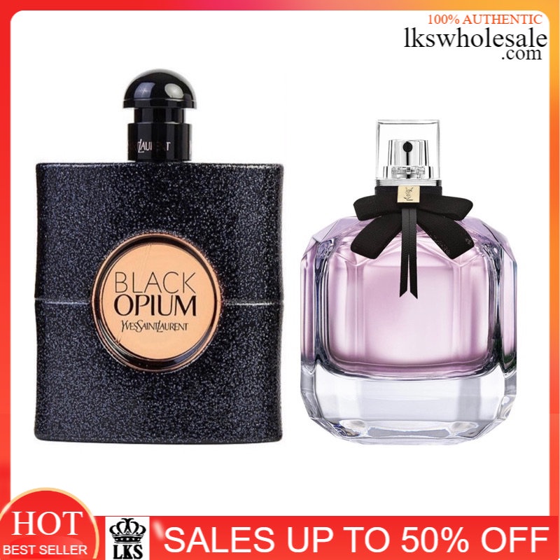 Combo Mon Paris Black Opium EDP 90ML for Women Perfume Gift Set