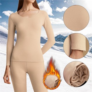 Glt Women Winter Seamless Thermal Inner Wear Set Warm Tops Pants 2pcs Suit  - Best Price in Singapore - Dec 2023