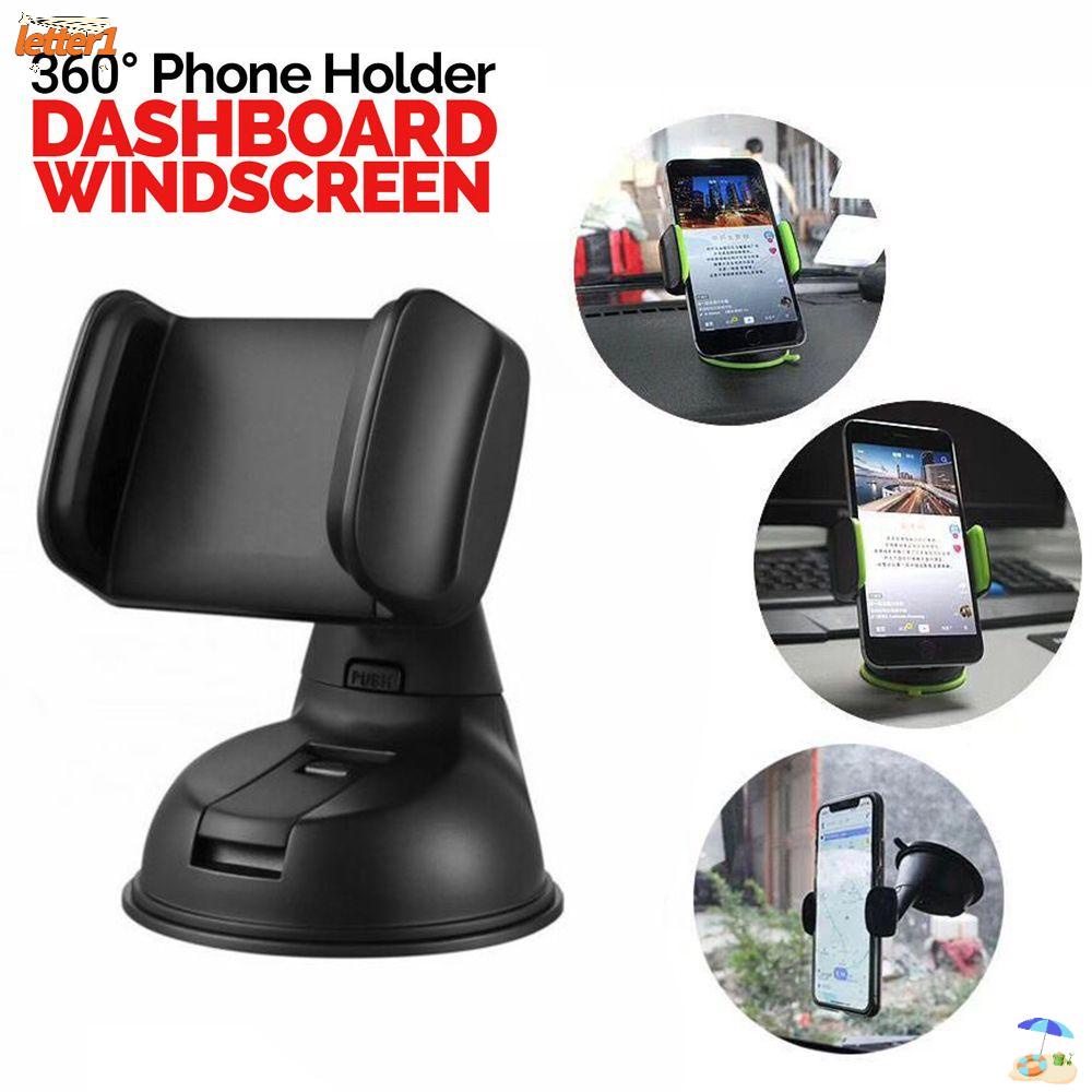 LETTER Black Smartphone Mounts Home Mobile Phone Holder Car Phone