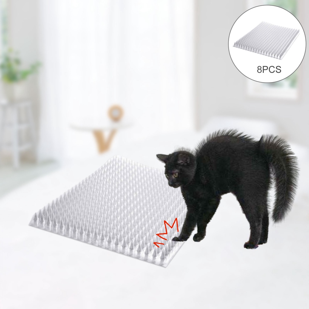 [ New AntiCat Thorn Pad Garden Cat Scat Mats AntiCat And Prickle