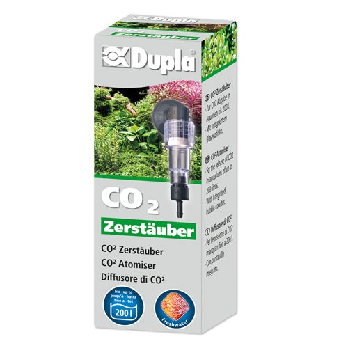 Atomizzatore CO2 Dupla Per Acquario, Modello 80230, Accessorio Stile Cassaforte Contabolle. Nuovo!