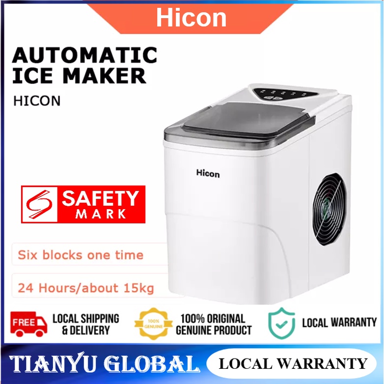 Hicon ice maker wholesale home small counter top ice maker 15kgs