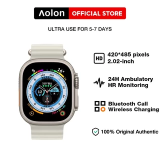 Aolon 2022 NEW 8 Ultra 2.02Inch 49mm Smart Watch Thermometer Bluetooth call sports watch for ios Android